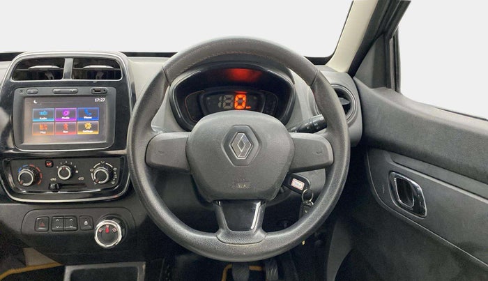 2018 Renault Kwid RXT 1.0 AMT, Petrol, Automatic, 45,397 km, Steering Wheel Close Up