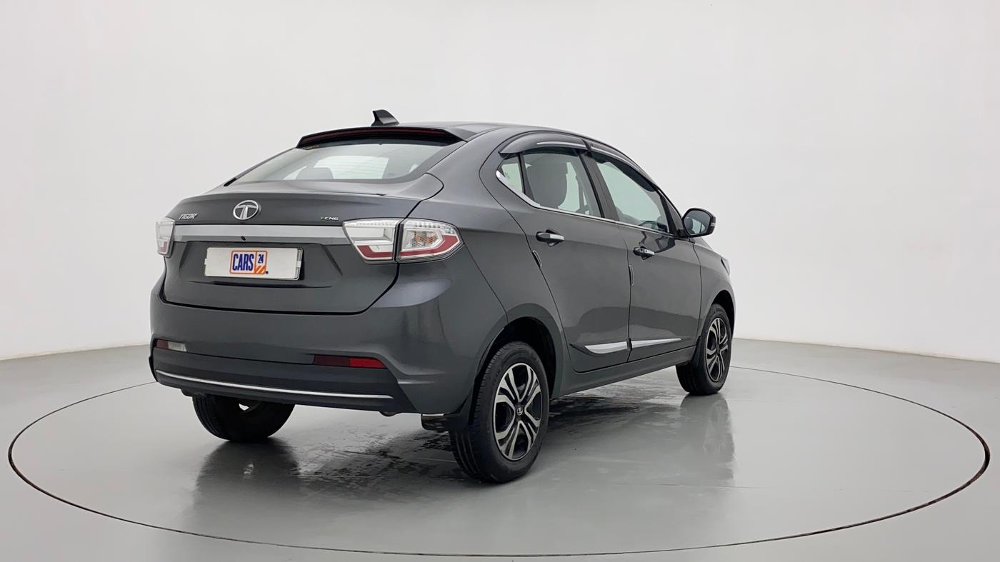 2022 Tata TIGOR XZ PLUS CNG, CNG, Manual, 10,076 km, Right Back Diagonal