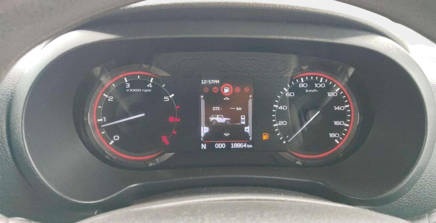 2023 Mahindra Thar LX HT PETROL 4WD MT, Petrol, Manual, 18,854 km, Odometer Image