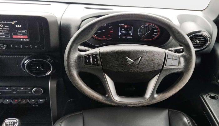 2023 Mahindra Thar LX HT PETROL 4WD MT, Petrol, Manual, 18,854 km, Steering Wheel Close Up