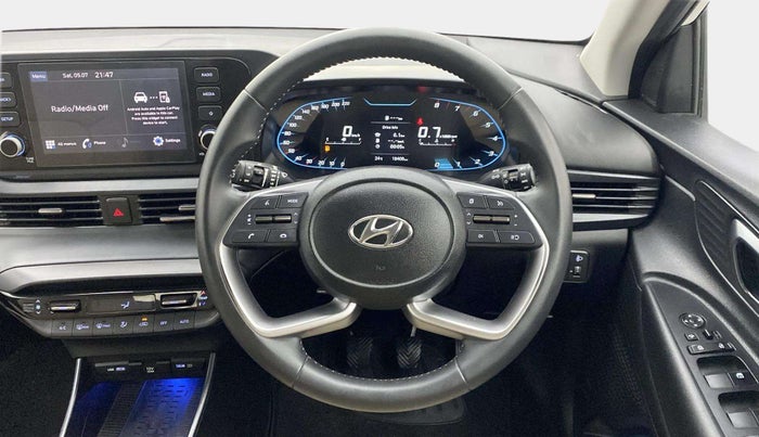 2022 Hyundai NEW I20 ASTA 1.2 MT, Petrol, Manual, 18,408 km, Steering Wheel Close Up