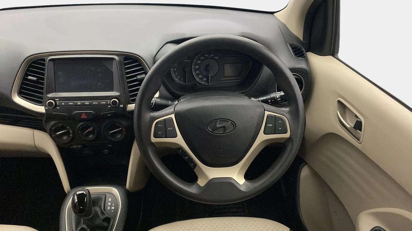 2021 Hyundai NEW SANTRO SPORTZ AMT, Petrol, Automatic, 30,374 km, Steering Wheel Close Up