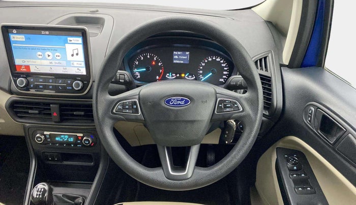 2020 Ford Ecosport TREND 1.5L PETROL, Petrol, Manual, 15,767 km, Steering Wheel Close Up