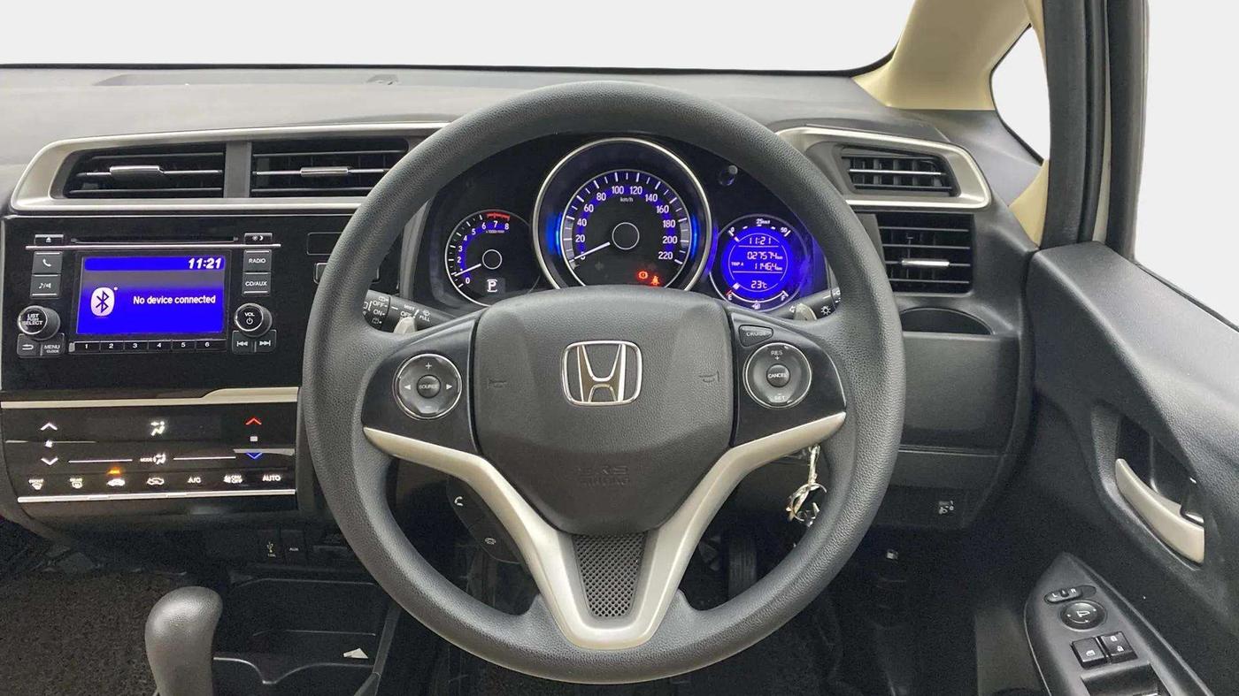 2022 Honda Jazz 1.2L I-VTEC V CVT, Petrol, Automatic, 27,734 km, Steering Wheel Close Up