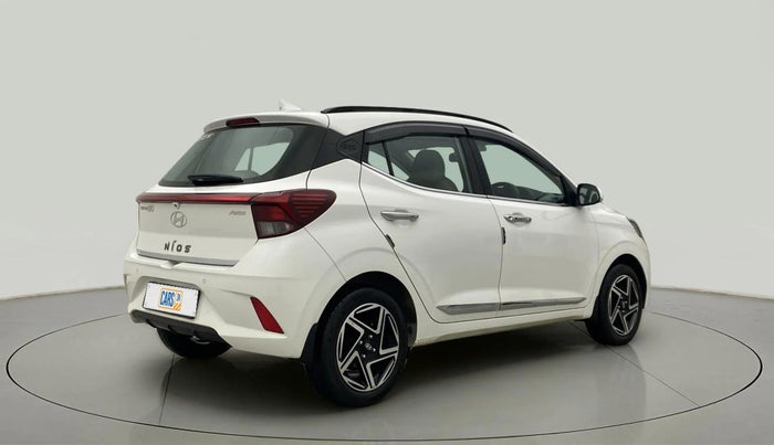 2023 Hyundai GRAND I10 NIOS ASTA 1.2 KAPPA VTVT, Petrol, Manual, 11,088 km, Right Back Diagonal