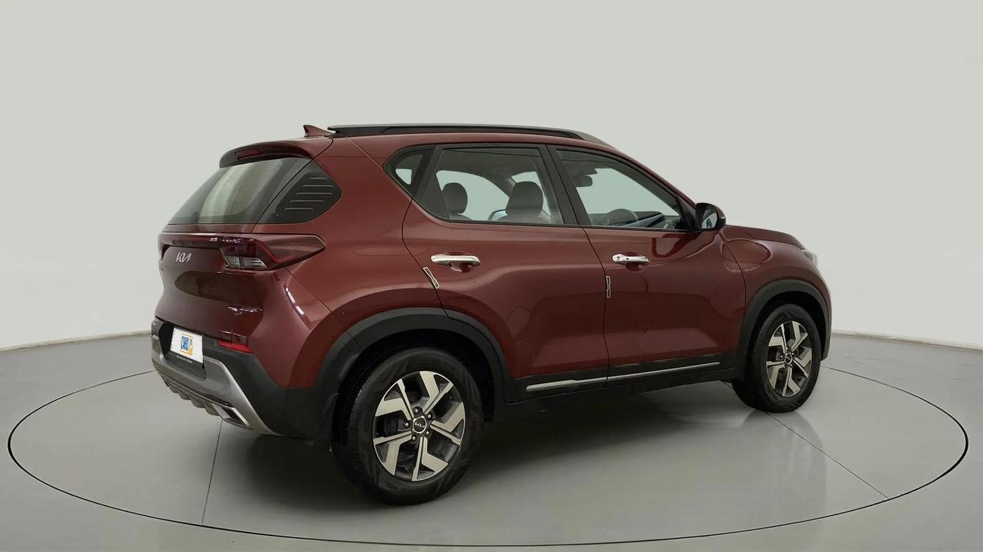 2022 KIA SONET HTX 1.5, Diesel, Manual, 44,868 km, Right Back Diagonal