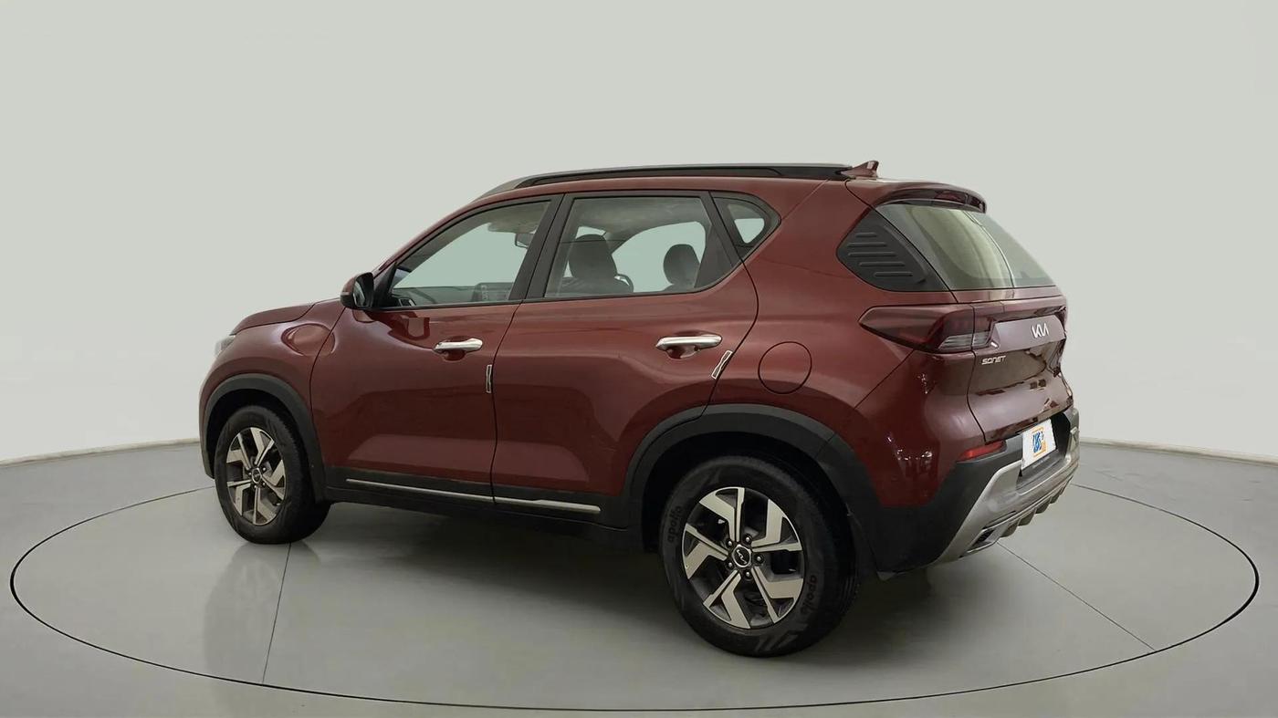 2022 KIA SONET HTX 1.5, Diesel, Manual, 44,868 km, Left Back Diagonal
