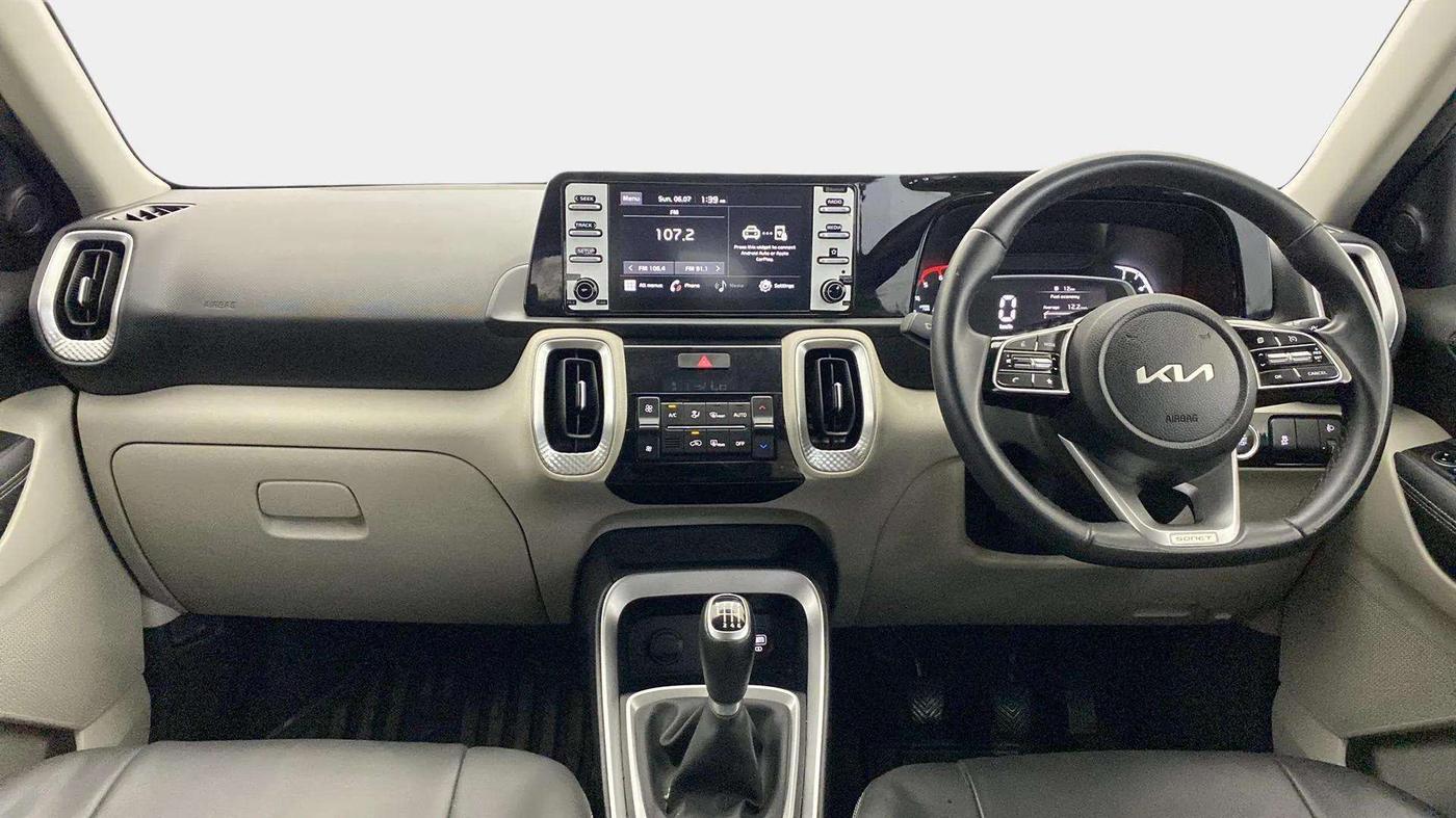 2022 KIA SONET HTX 1.5, Diesel, Manual, 44,868 km, Dashboard