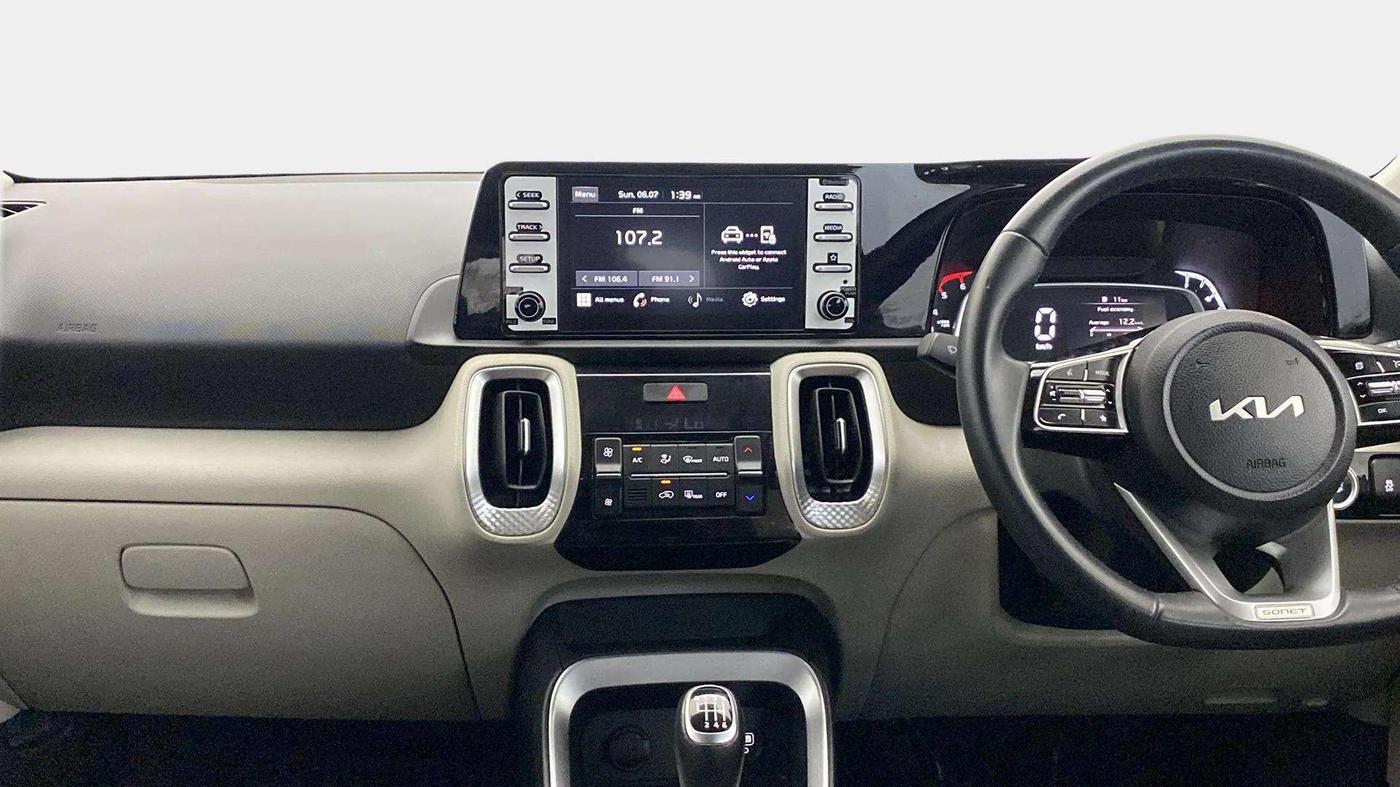 2022 KIA SONET HTX 1.5, Diesel, Manual, 44,868 km, Air Conditioner