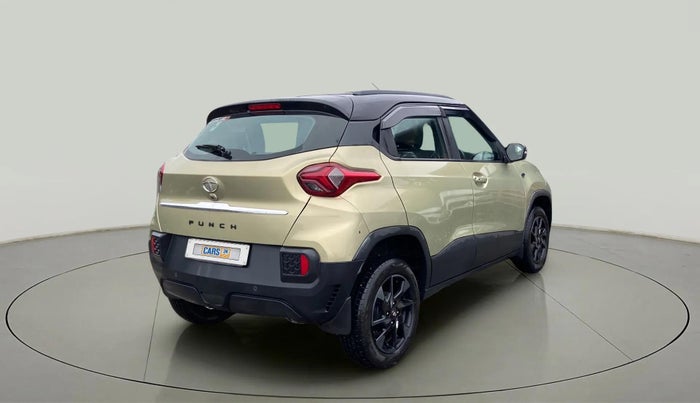 2022 Tata PUNCH CREATIVE 1.2 AMT KAZIRANGA EDITION , Petrol, Automatic, 50 km, Right Back Diagonal