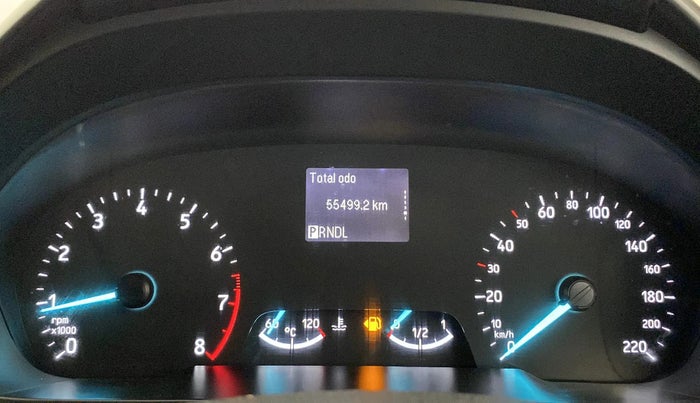 2018 Ford Ecosport TREND + 1.5L PETROL AT, Petrol, Automatic, 55,490 km, Odometer Image