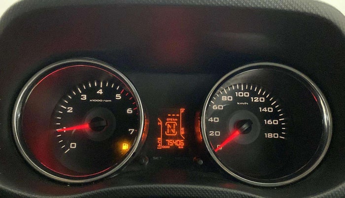 2019 Mahindra TUV300 T10, Diesel, Manual, 75,342 km, Odometer Image