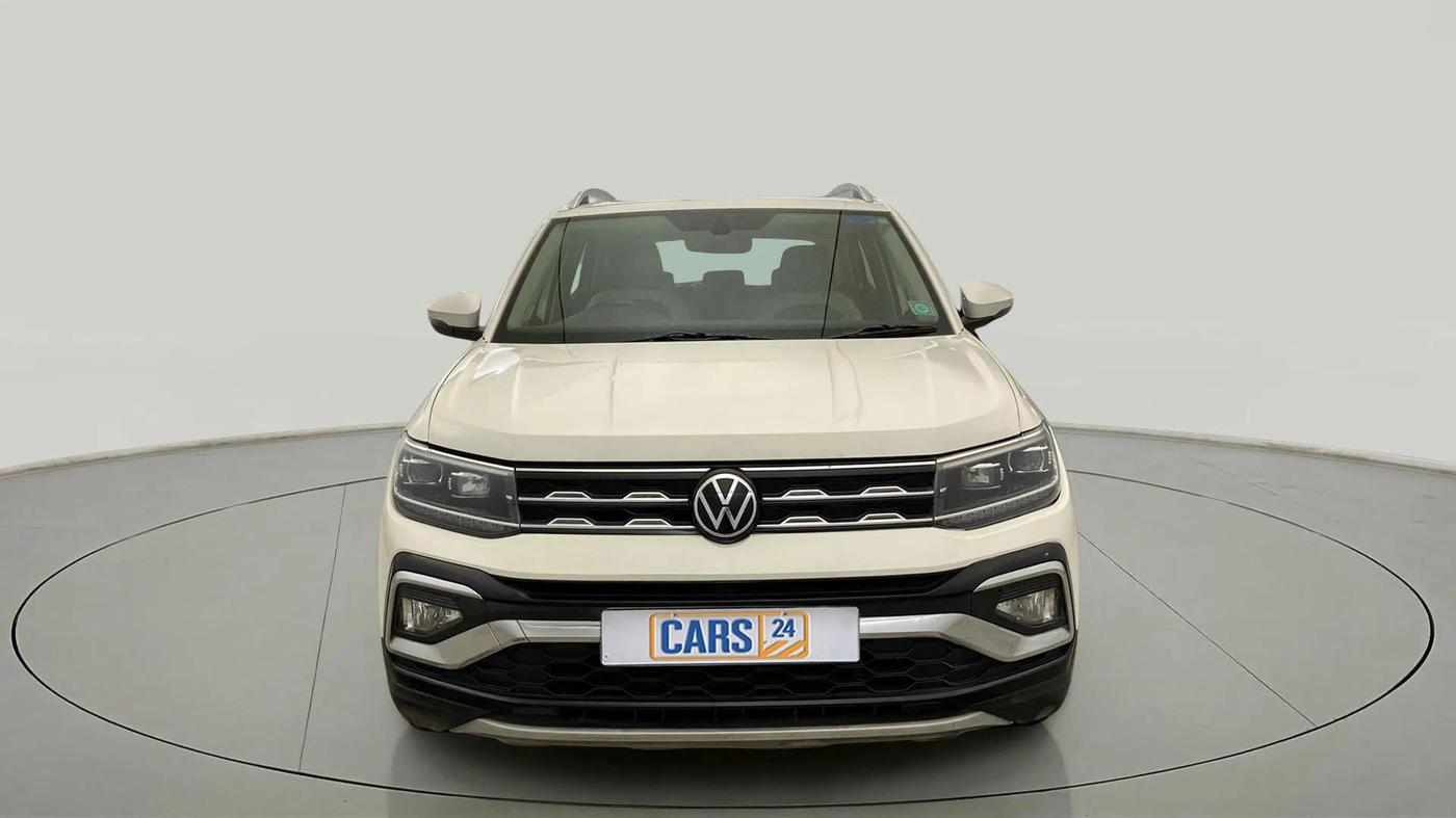 2021 Volkswagen TAIGUN TOPLINE 1.0 TSI AT, Petrol, Automatic, 62,949 km, Front