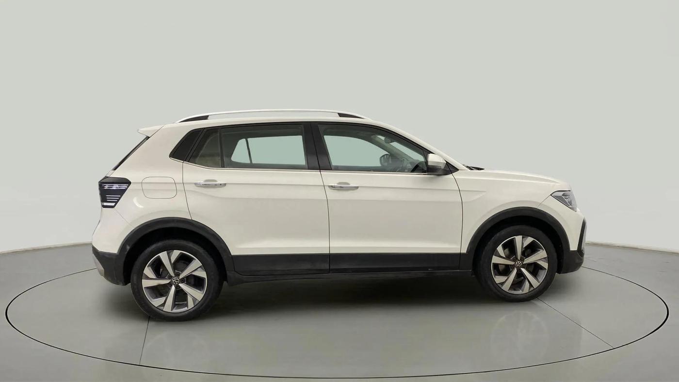 2021 Volkswagen TAIGUN TOPLINE 1.0 TSI AT, Petrol, Automatic, 62,949 km, Right Side View