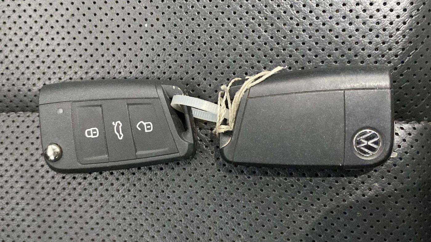 2021 Volkswagen TAIGUN TOPLINE 1.0 TSI AT, Petrol, Automatic, 62,949 km, Key Close Up