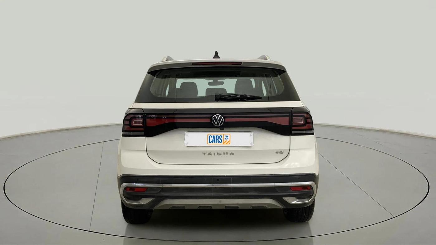 2021 Volkswagen TAIGUN TOPLINE 1.0 TSI AT, Petrol, Automatic, 62,949 km, Back/Rear