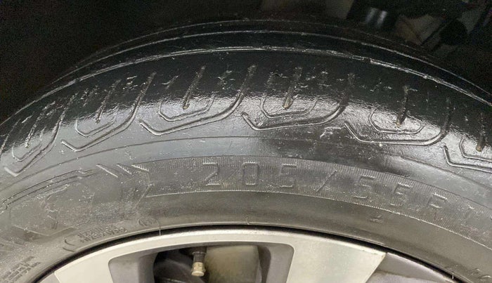 2021 Volkswagen TAIGUN TOPLINE 1.0 TSI AT, Petrol, Automatic, 62,949 km, Left Rear Tyre Tread