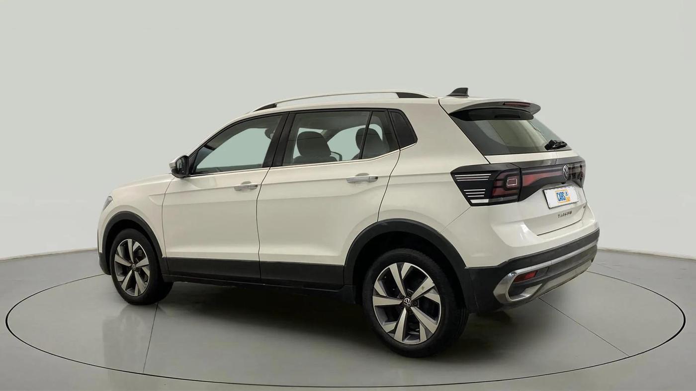 2021 Volkswagen TAIGUN TOPLINE 1.0 TSI AT, Petrol, Automatic, 62,949 km, Left Back Diagonal