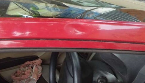 2015 Hyundai Eon ERA +, Petrol, Manual, 43,256 km, Right A pillar - Slightly dented
