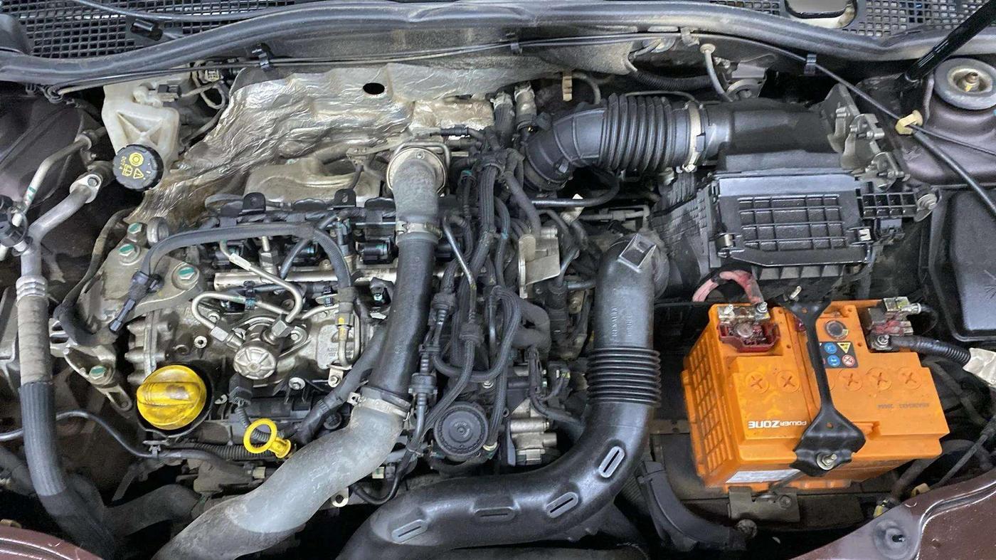 2021 Renault Duster RXZ 1.3 TURBO PETROL CVT, Petrol, Automatic, 39,969 km, Engine View