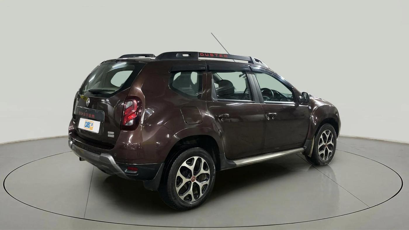 2021 Renault Duster RXZ 1.3 TURBO PETROL CVT, Petrol, Automatic, 39,969 km, Right Back Diagonal