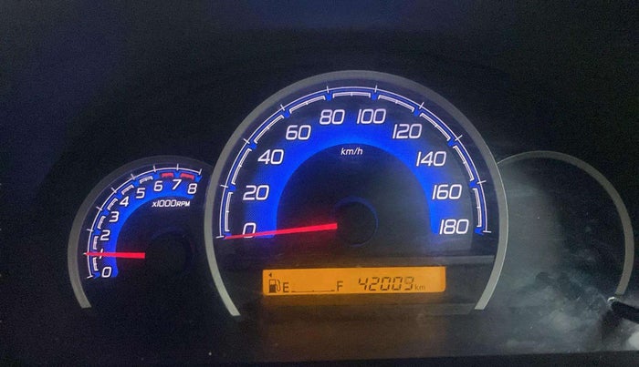 2017 Maruti Wagon R 1.0 VXI, Petrol, Manual, 41,976 km, Odometer Image