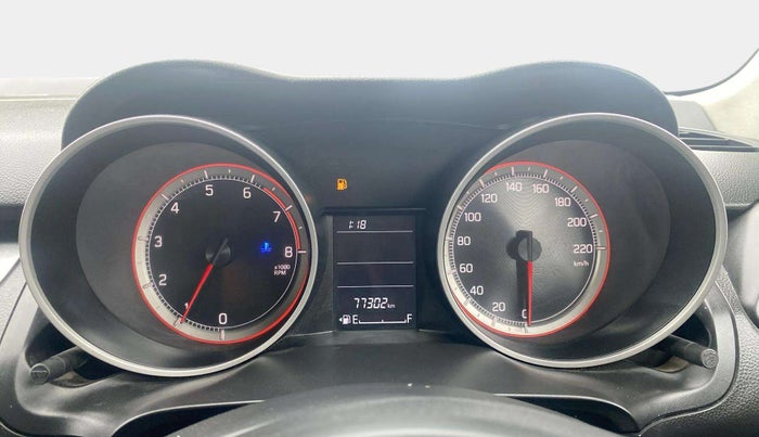2018 Maruti Swift VXI, Petrol, Manual, 77,292 km, Odometer Image