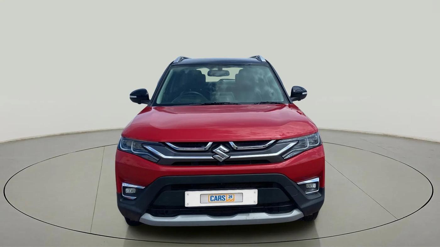 2023 Maruti BREZZA ZXI + SMART HYBRID, Petrol, Manual, 8,638 km, Front