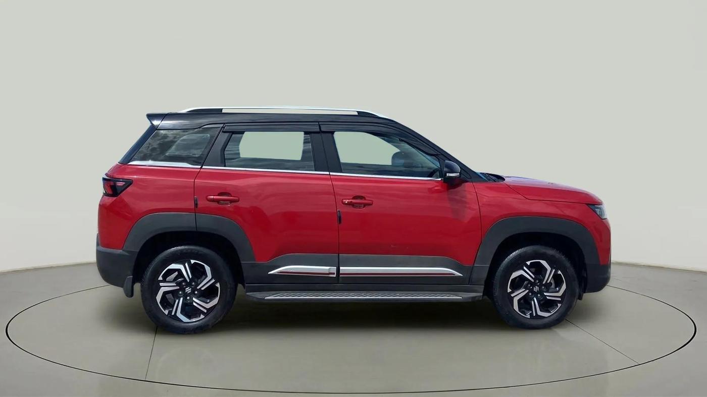 2023 Maruti BREZZA ZXI + SMART HYBRID, Petrol, Manual, 8,638 km, Right Side View