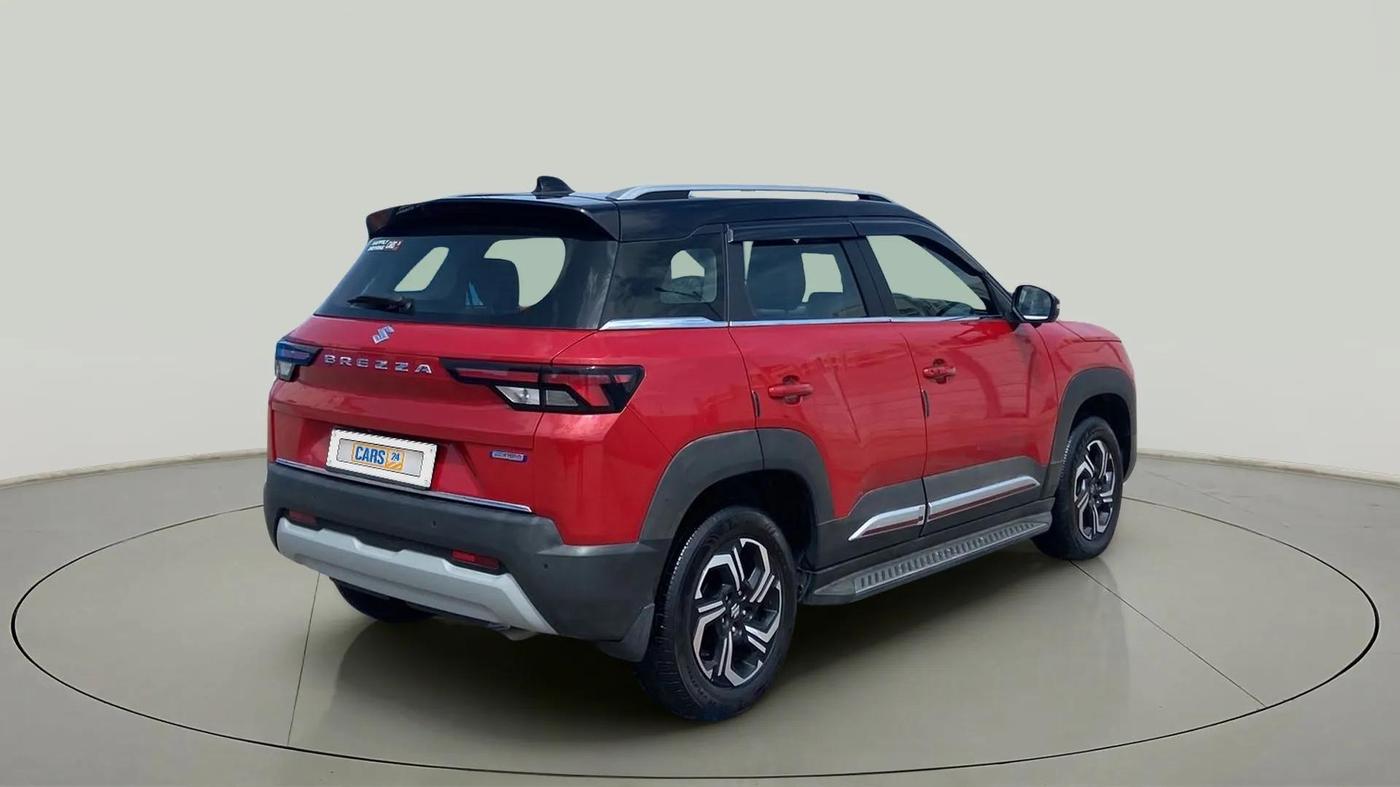2023 Maruti BREZZA ZXI + SMART HYBRID, Petrol, Manual, 8,638 km, Right Back Diagonal