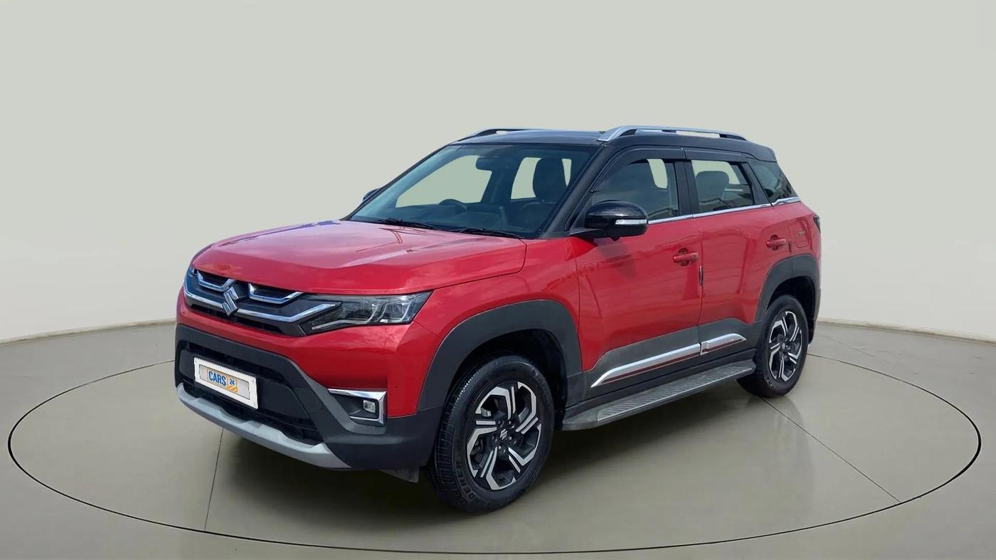 2023 Maruti BREZZA ZXI + SMART HYBRID, Petrol, Manual, 8,638 km, Left Front Diagonal