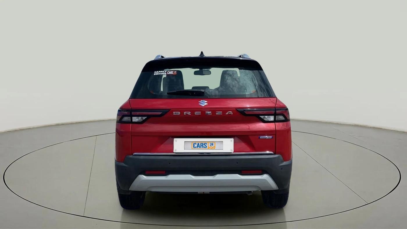 2023 Maruti BREZZA ZXI + SMART HYBRID, Petrol, Manual, 8,638 km, Back/Rear