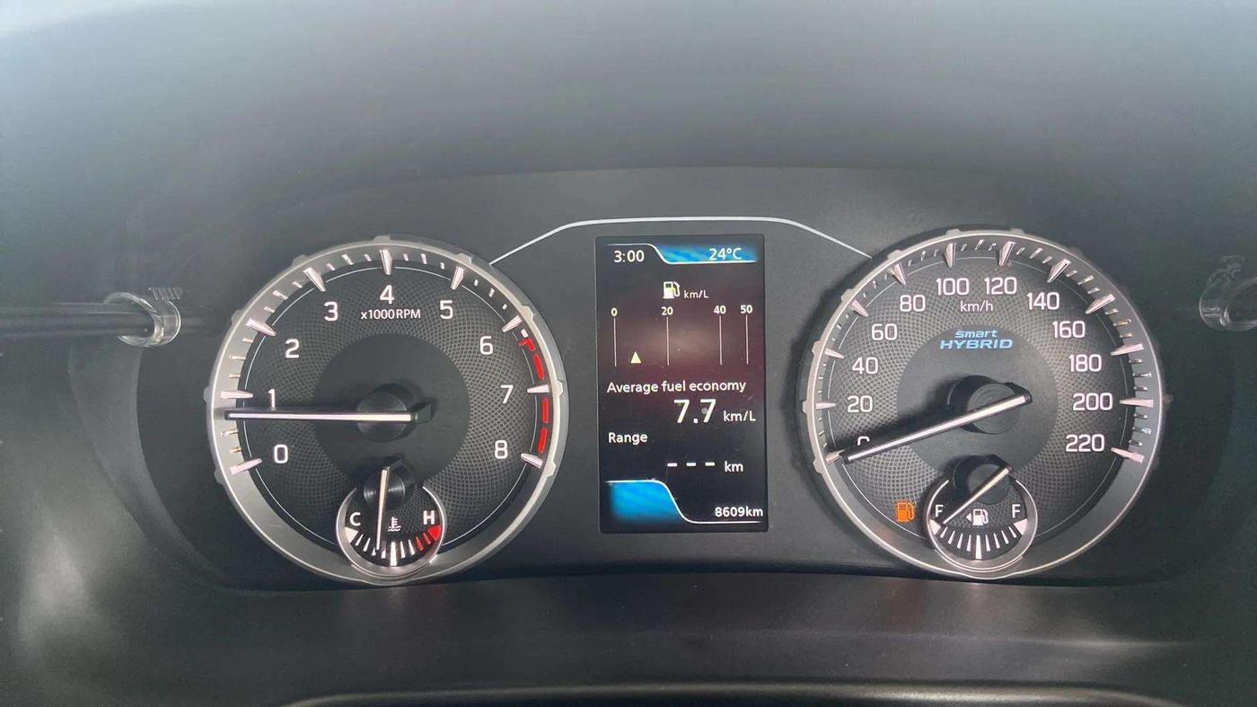 2023 Maruti BREZZA ZXI + SMART HYBRID, Petrol, Manual, 8,638 km, Odometer Image