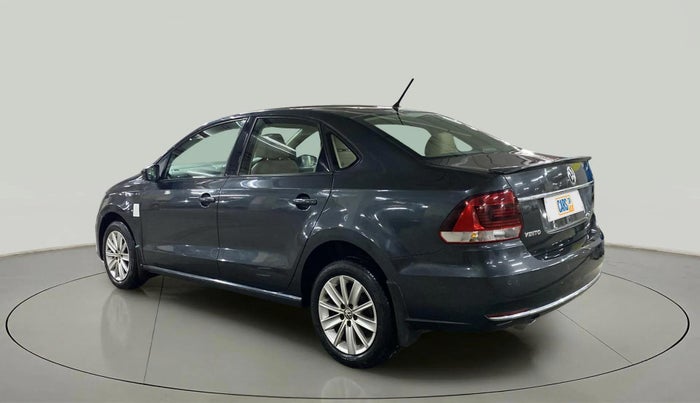 2017 Volkswagen Vento HIGHLINE PETROL AT, Petrol, Automatic, 14,405 km, Left Back Diagonal
