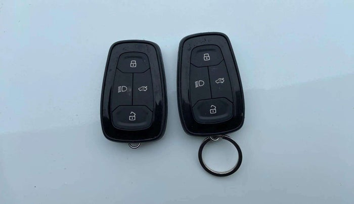 2021 Tata TIGOR XZA PLUS PETROL, Petrol, Automatic, 8,394 km, Key Close Up