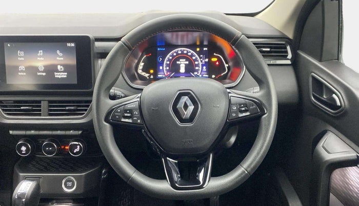 2023 Renault Kiger RXZ AMT, Petrol, Automatic, 10,030 km, Steering Wheel Close Up