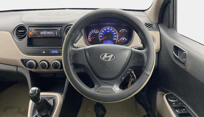 2015 Hyundai Grand i10 MAGNA 1.2 KAPPA VTVT, Petrol, Manual, 82,444 km, Steering Wheel Close Up