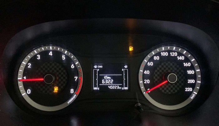2022 Hyundai AURA S 1.2 CNG, CNG, Manual, 40,165 km, Odometer Image