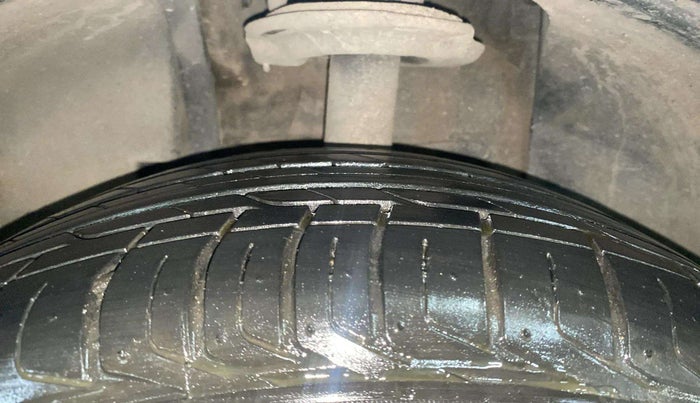 2019 Tata NEXON XZA PLUS PETROL, Petrol, Automatic, 93,500 km, Left Front Tyre Tread