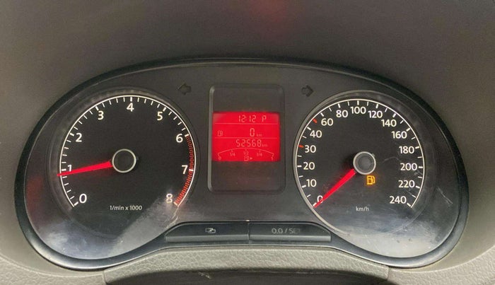 2014 Volkswagen Vento HIGHLINE PETROL AT, Petrol, Automatic, 52,530 km, Odometer Image