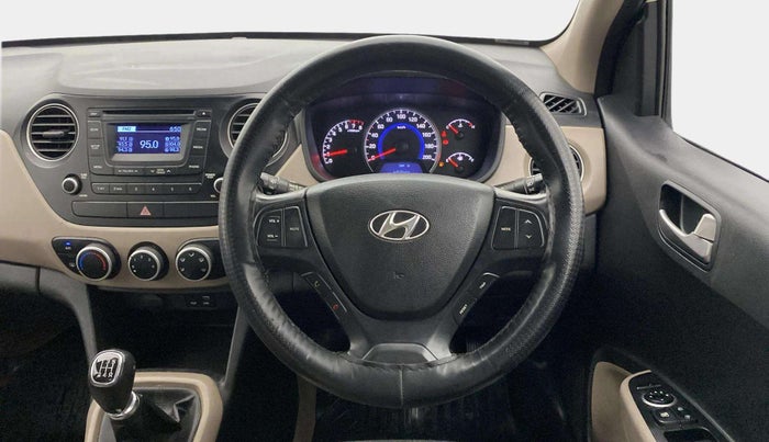 2015 Hyundai Grand i10 ASTA 1.2 KAPPA VTVT, Petrol, Manual, 51,929 km, Steering Wheel Close Up
