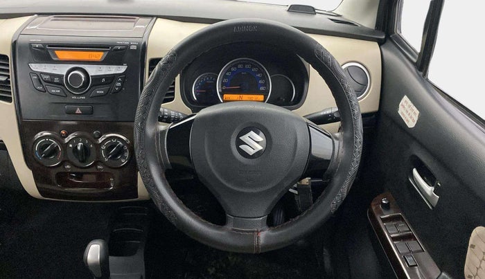 2017 Maruti Wagon R 1.0 VXI+ AMT, Petrol, Automatic, 78,998 km, Steering Wheel Close Up
