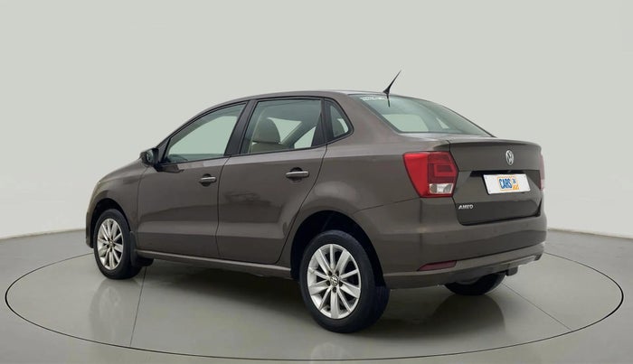 2016 Volkswagen Ameo HIGHLINE1.2L, Petrol, Manual, 1,04,525 km, Left Back Diagonal