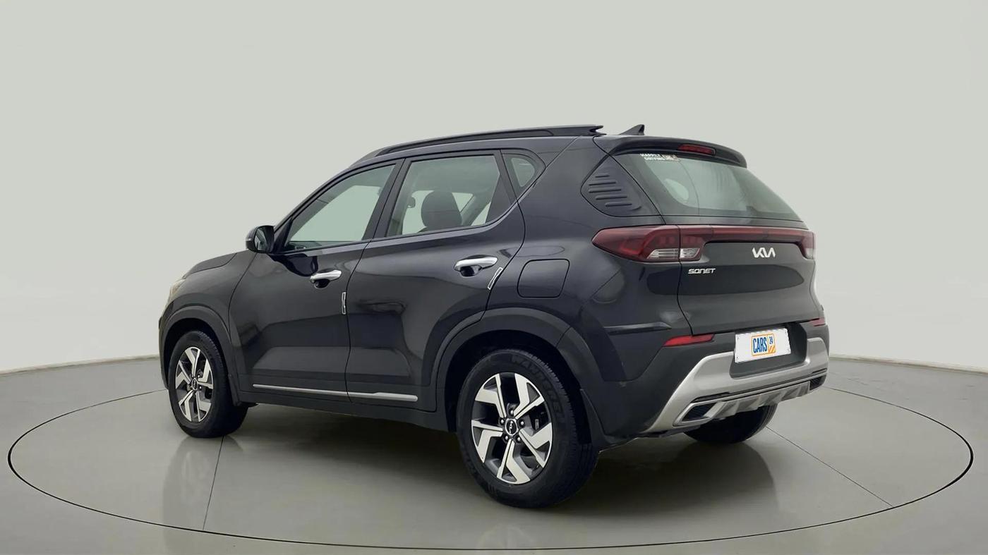 2023 KIA SONET HTX 1.5 DIESEL IMT, Diesel, Manual, 25,105 km, Left Back Diagonal