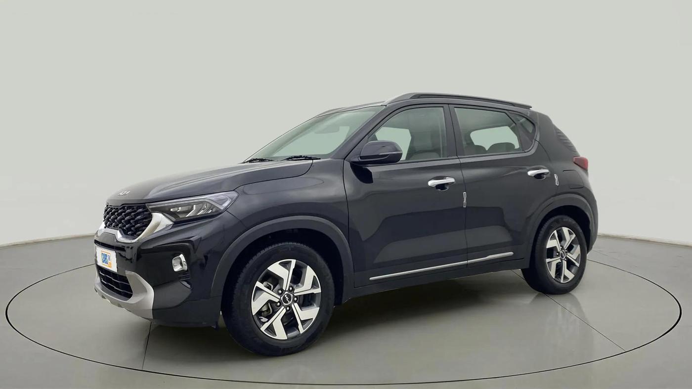 2023 KIA SONET HTX 1.5 DIESEL IMT, Diesel, Manual, 25,105 km, Left Front Diagonal