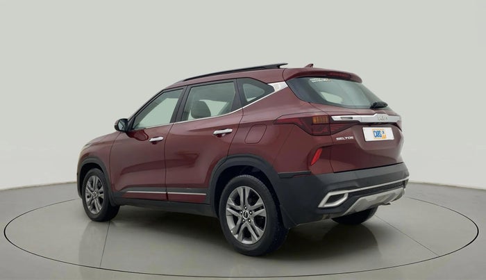 2021 KIA SELTOS HTX IVT 1.5 PETROL, Petrol, Automatic, 60,179 km, Left Back Diagonal