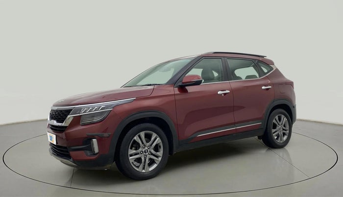 2021 KIA SELTOS HTX IVT 1.5 PETROL, Petrol, Automatic, 60,179 km, Left Front Diagonal