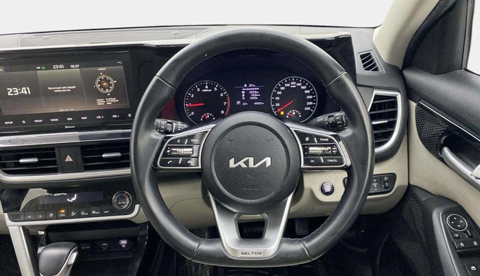 2021 KIA SELTOS HTX IVT 1.5 PETROL, Petrol, Automatic, 60,179 km, Steering Wheel Close Up