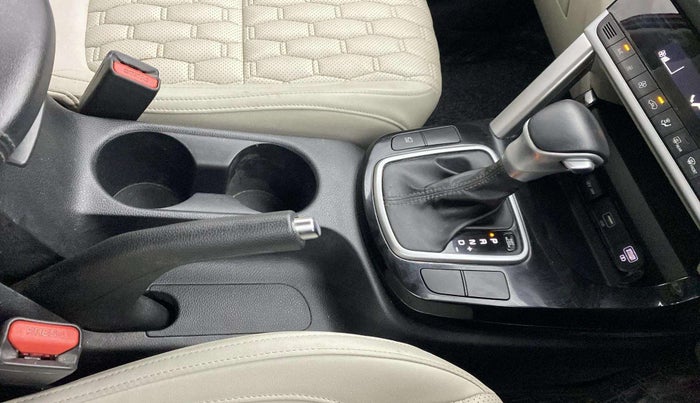 2021 KIA SELTOS HTX IVT 1.5 PETROL, Petrol, Automatic, 60,179 km, Gear Lever