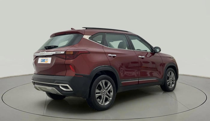 2021 KIA SELTOS HTX IVT 1.5 PETROL, Petrol, Automatic, 60,179 km, Right Back Diagonal